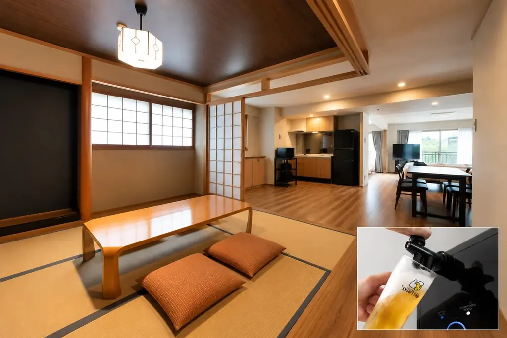 客室ビールサーバー導入