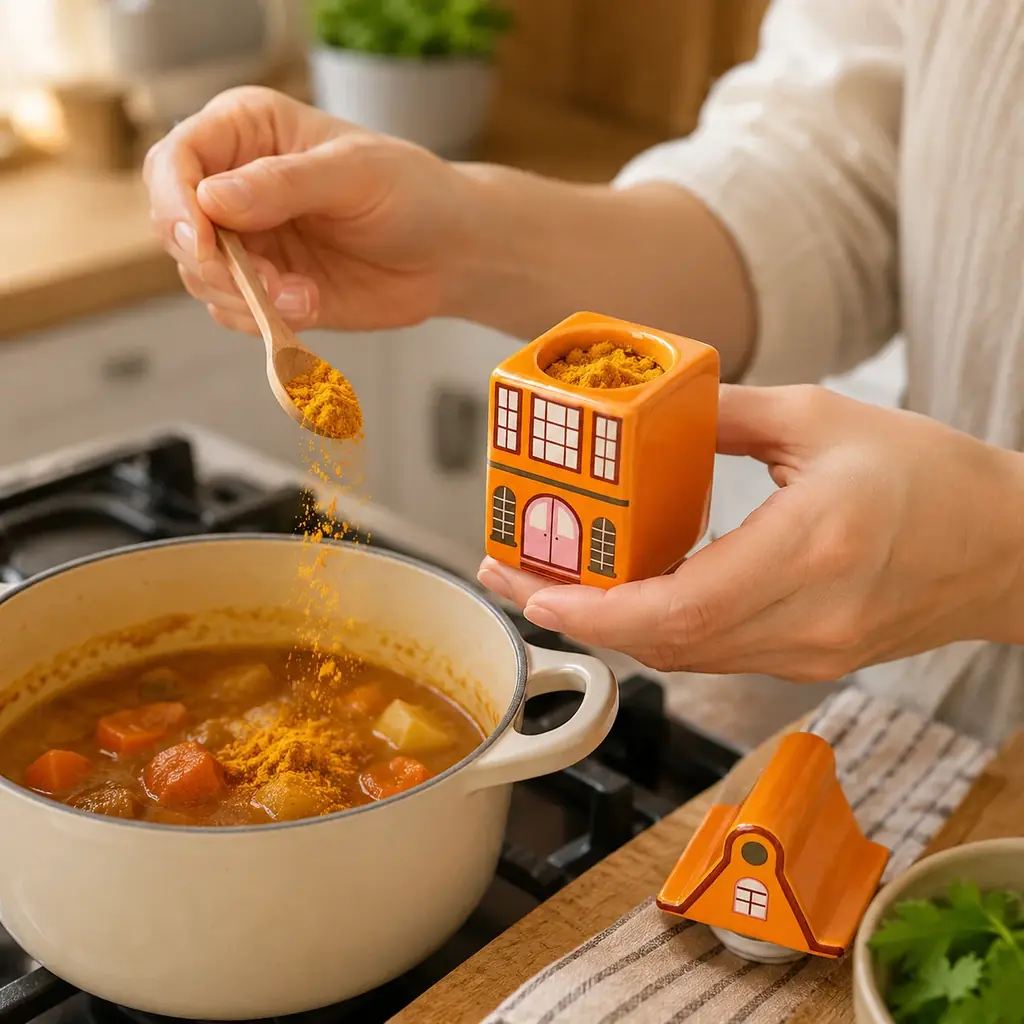 【フライングタイガー】キッチンに、小さなデンマークの街並みを。並べて楽しむ『スパイスハウスコレクション』全9種が新登場 画像 4