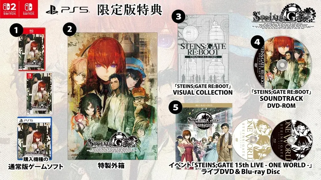 『STEINS;GATE RE:BOOT』各種プラットフォームにてストアページオープン＆DL予約開始のお知らせ 画像 24