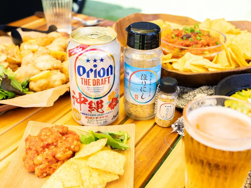 ビールに合う味わい！枝豆の香ばしさとすっきりとした甘みを再現。「アウトドアスパイス ほりにし」×「オリオンビール」2026年8月7日発売。 画像 3