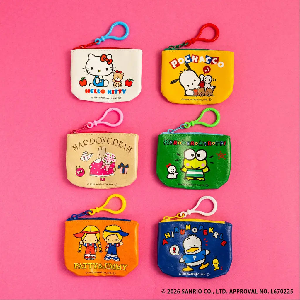 レトロでかわいいコインケースの第2弾！「サンリオキャラクターズ コインケース 第2弾」 8月中旬より発売 画像 4