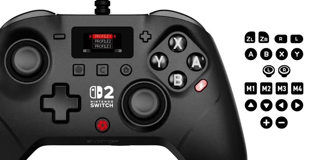 EVOTOPシリーズの新製品『EVOTOP Axis Wired for Nintendo Switch 2』が8月6日（木）より順次予約開始‼ 画像 10