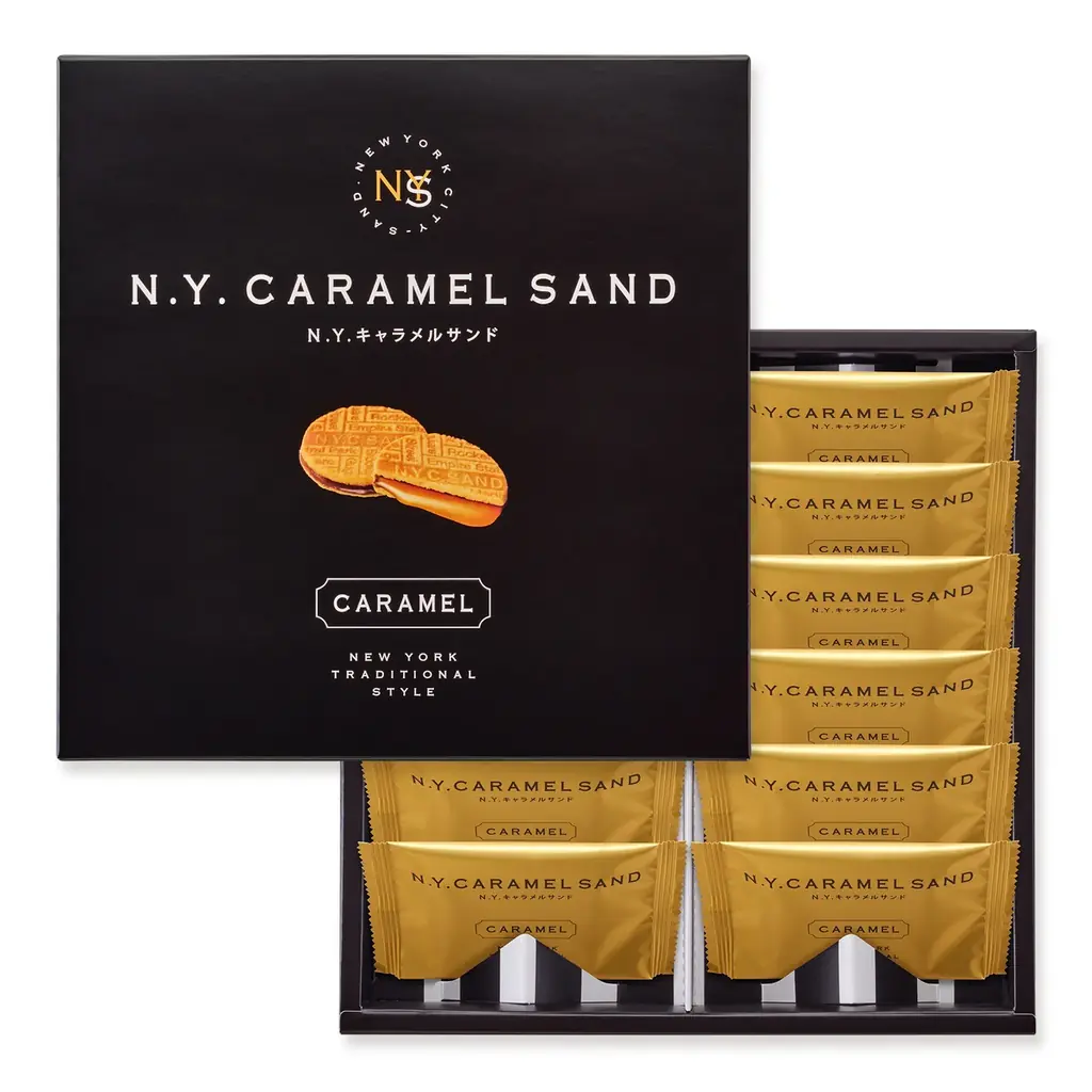 松坂屋上野店にとろとろキャラメルで人気の〈N.Y.C.SAND〉が再登場！桃の優美な香りとアールグレイが重なる、新作「N.Y.ピーチティーキャラメルサンド」も数量限定販売 画像 7
