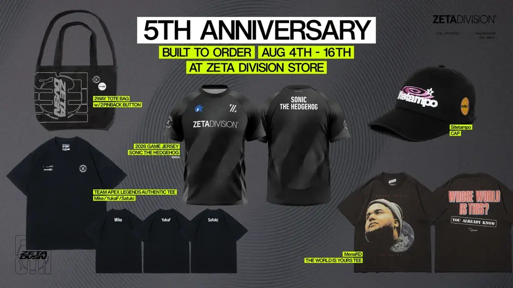 ファンとともに歩んだ5年。「ZETA DIVISION 5TH ANNIVERSARY POP UP」盛況のうちに閉幕。 画像 18