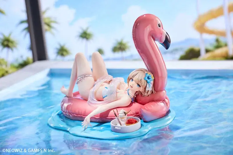人気スマホゲーム『ブラウンダスト2』より、「真夏の夢 ユースティア」がフィギュアで登場。あみあみにて予約受付中。 画像 12