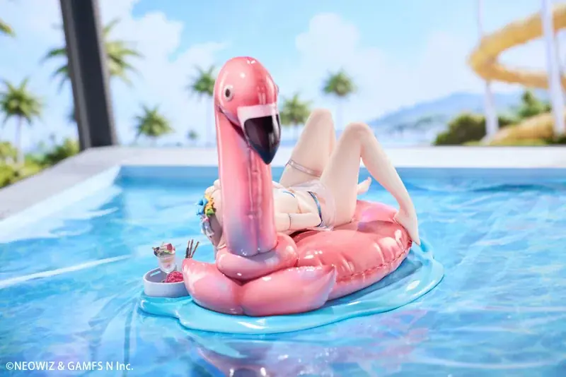 人気スマホゲーム『ブラウンダスト2』より、「真夏の夢 ユースティア」がフィギュアで登場。あみあみにて予約受付中。 画像 14