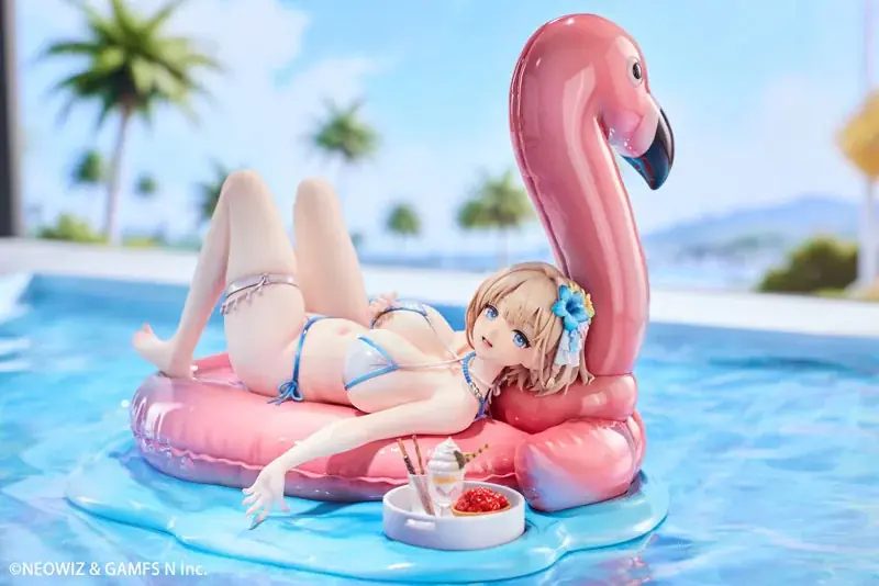 人気スマホゲーム『ブラウンダスト2』より、「真夏の夢 ユースティア」がフィギュアで登場。あみあみにて予約受付中。 画像 19
