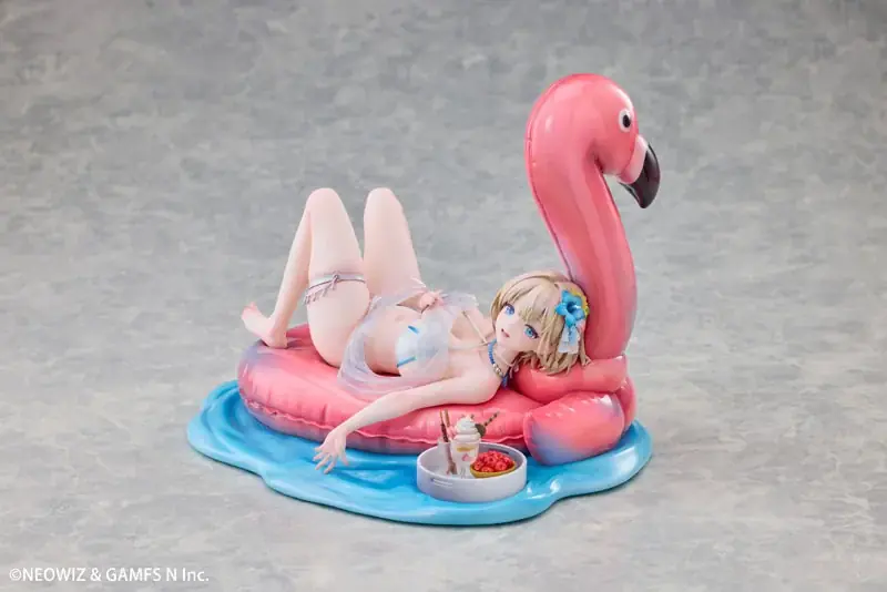 人気スマホゲーム『ブラウンダスト2』より、「真夏の夢 ユースティア」がフィギュアで登場。あみあみにて予約受付中。 画像 3