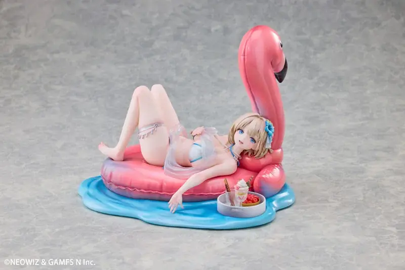 人気スマホゲーム『ブラウンダスト2』より、「真夏の夢 ユースティア」がフィギュアで登場。あみあみにて予約受付中。 画像 6