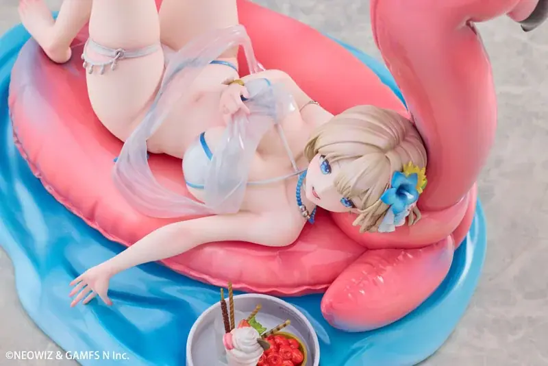 人気スマホゲーム『ブラウンダスト2』より、「真夏の夢 ユースティア」がフィギュアで登場。あみあみにて予約受付中。 画像 9