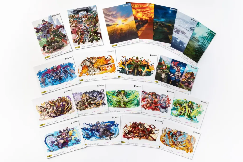 イード、エンタメプリントの新コンテンツとして、『Cygames Magazine』連載企画「サイゲームス メモリーズ」と連動し『三国志パズル大戦』のブロマイドを8月7日（金）より販売開始 画像 2