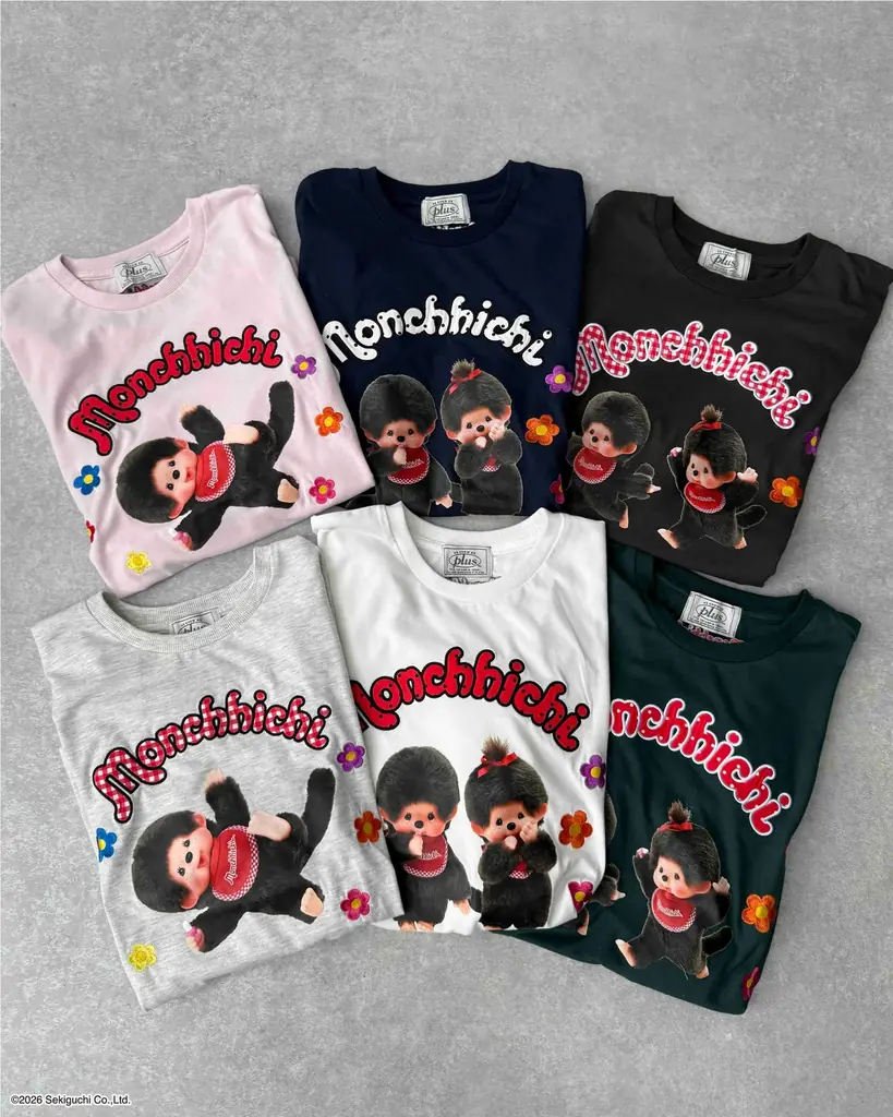 AS KNOW AS plusから『モンチッチ』のTシャツが登場！ 画像 2