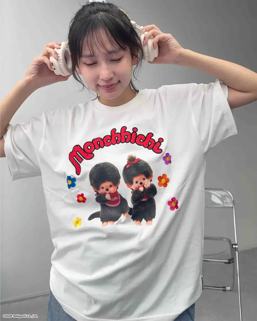 AS KNOW AS plusから『モンチッチ』のTシャツが登場！ 画像 4