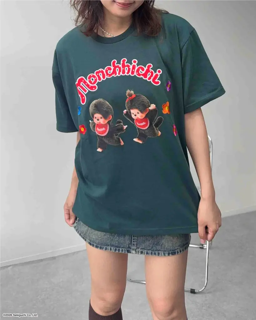 AS KNOW AS plusから『モンチッチ』のTシャツが登場！ 画像 6