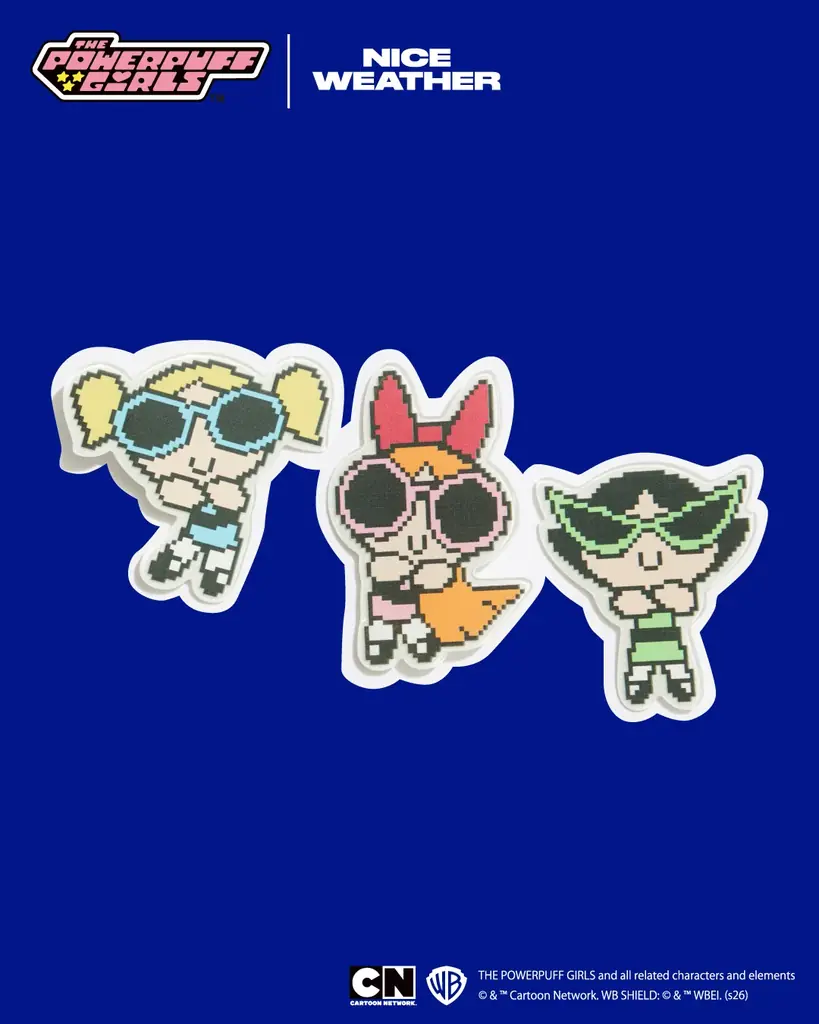 大人気アニメ「パワーパフ ガールズ」と「ナイスウェザー」が初コラボ。ポップでパワフルな魅力を日常に落とし込んだ雑貨コレクション、本日8月7日（金）予約開始 画像 8