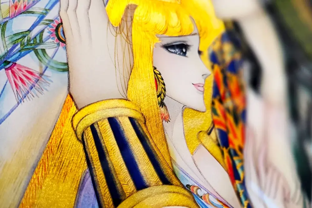 連載50周年記念「王家の紋章 原画展」2026年8月28日(金)より有楽町マルイにて開催！純金箔を使用した金箔アートなどのグッズも販売 画像 8