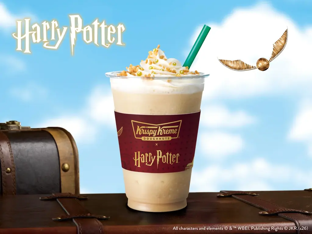 【Harry Potter × クリスピー・クリーム・ドーナツ 日本初コラボ】ホグワーツ魔法魔術学校の4つの寮をイメージした限定ドーナツや食べるまでどの寮かわからない「組分け帽子」ドーナツが登場！ 画像 3