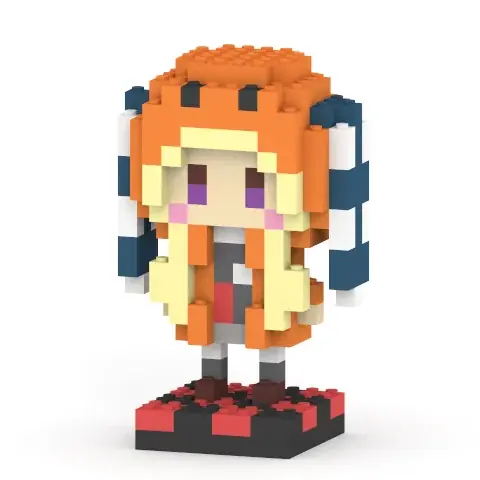 『賭ケグルイ』蛇喰夢子と百花王学園の生徒たちが、ミタクルブロックで“手のひらサイズ”に立体化！全6種の台座付のブロックフィギュアが本日よりミタクルブロック公式ECで受注スタート 画像 16