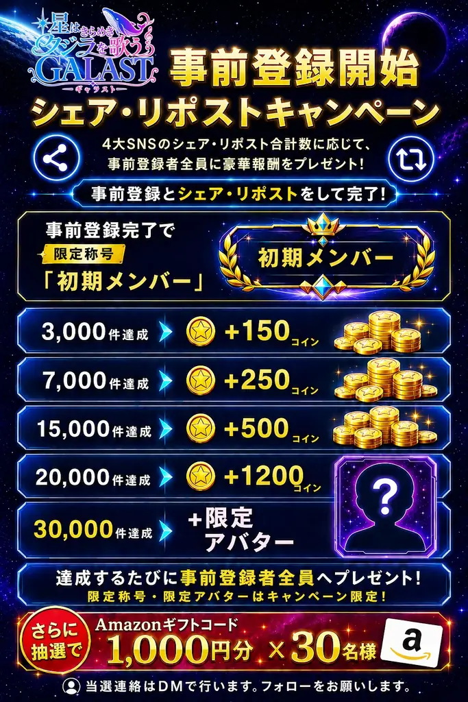 この宇宙からボードゲームが集結！オンライン対戦ゲーム『GALAST（ギャラスト）』8月7日(金)より事前登録開始！ 画像 3