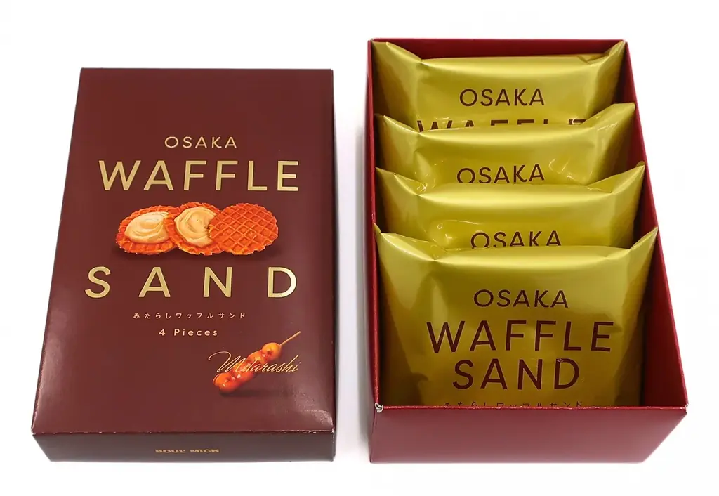 【大阪限定！】ブールミッシュから新商品「大阪ワッフルサンド（みたらし）」が8月7日（金）より新大阪駅にて販売開始！ 画像 2
