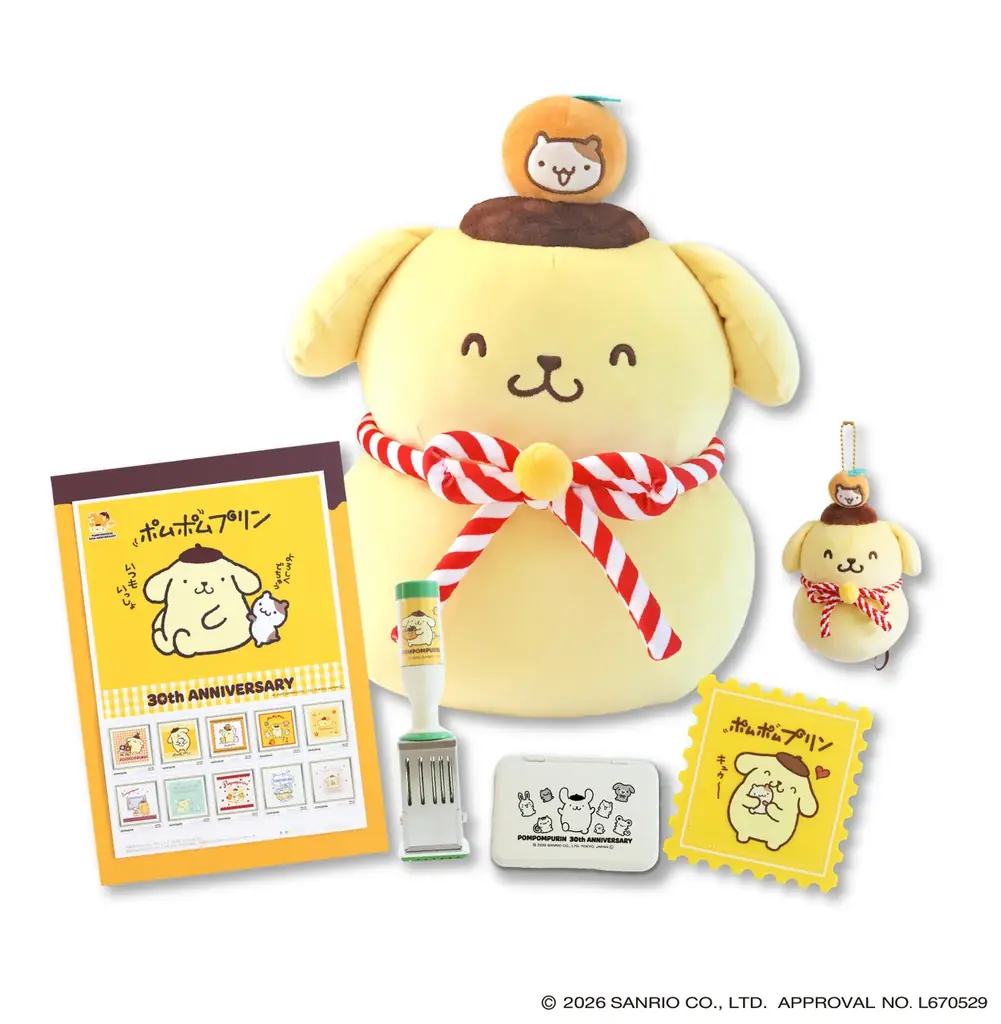 ポムポムプリン30thのかわいい記念グッズが郵便局のネットショップで受注受付開始！ 画像 8