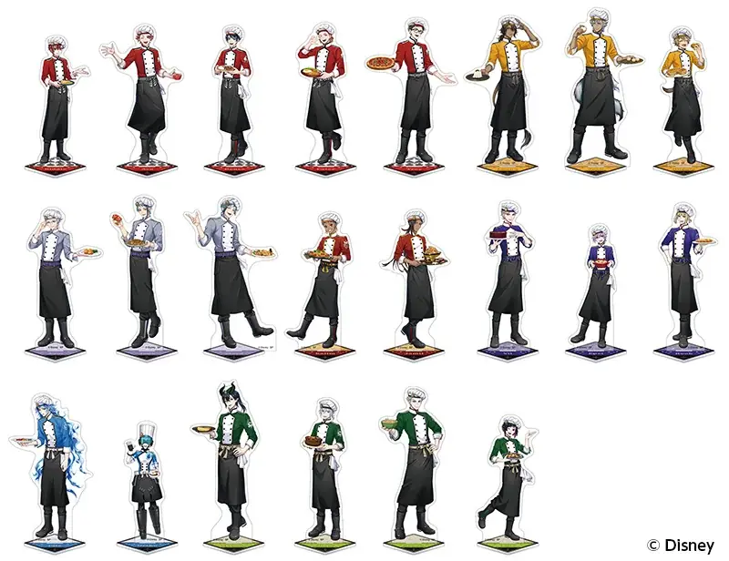 『ディズニー ツイステッドワンダーランド』「マスターシェフ」の新規アートを使用した新商品が10月24日発売！　アニメイトでは特典がもらえるフェアも開催 画像 2