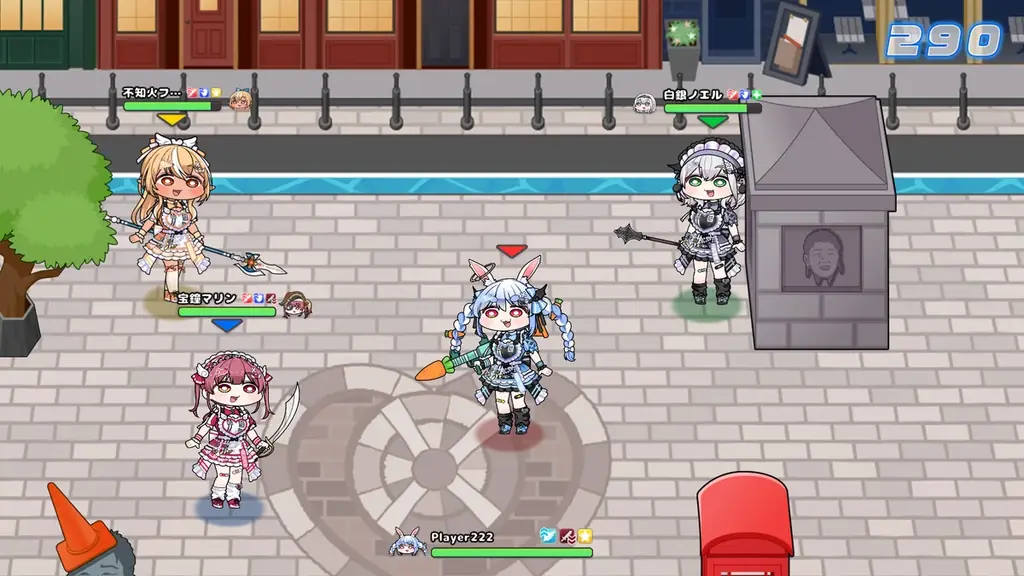 「holo Indie」より、こまいぬ氏が描くホロライブ3期生が大乱戦！『ホロライブファンタジーバトル』をNintendo Switch・Steamで8月7日発売 画像 3