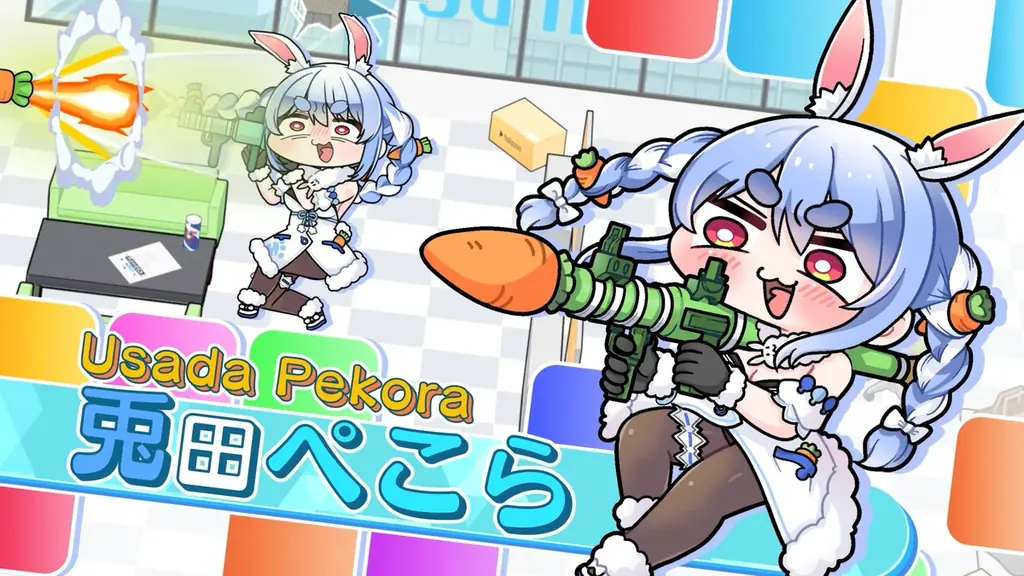 「holo Indie」より、こまいぬ氏が描くホロライブ3期生が大乱戦！『ホロライブファンタジーバトル』をNintendo Switch・Steamで8月7日発売 画像 6