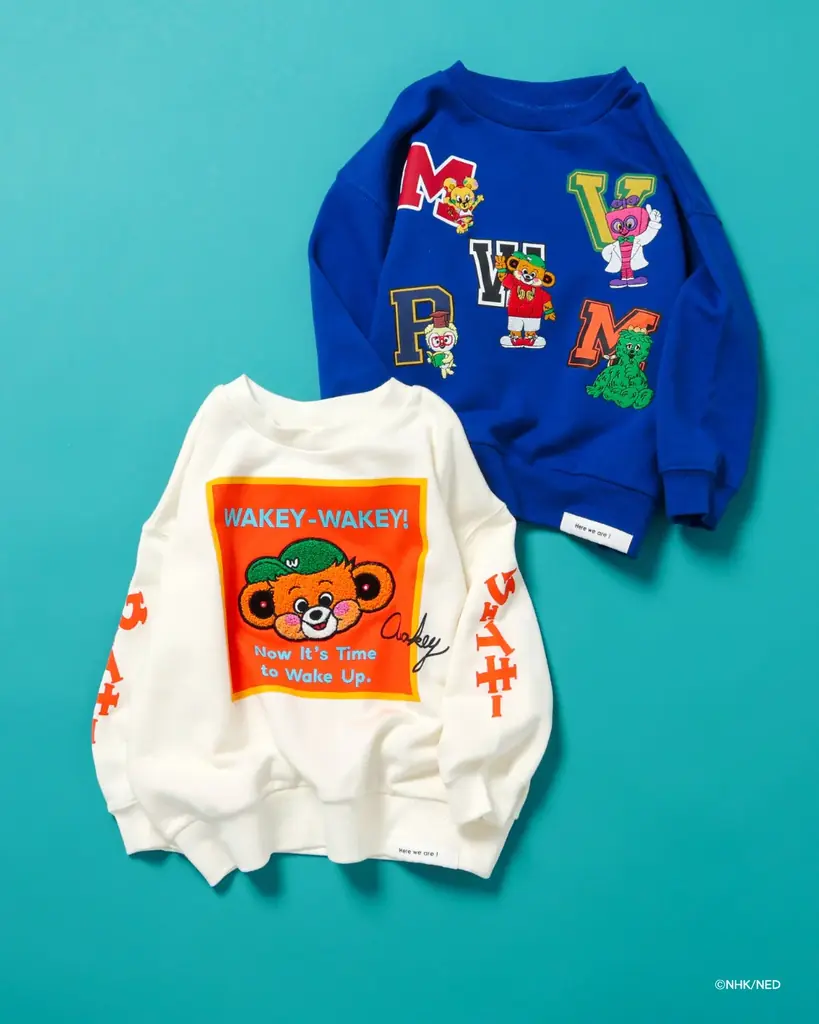 子ども服BREEZEから、NHK Eテレ『The Wakey Show ～ザ・ウェイキー・ショウ』のアパレルコラボアイテムが登場！ウェイキーたちの魅力が詰まったキッズウェアを発売 画像 5