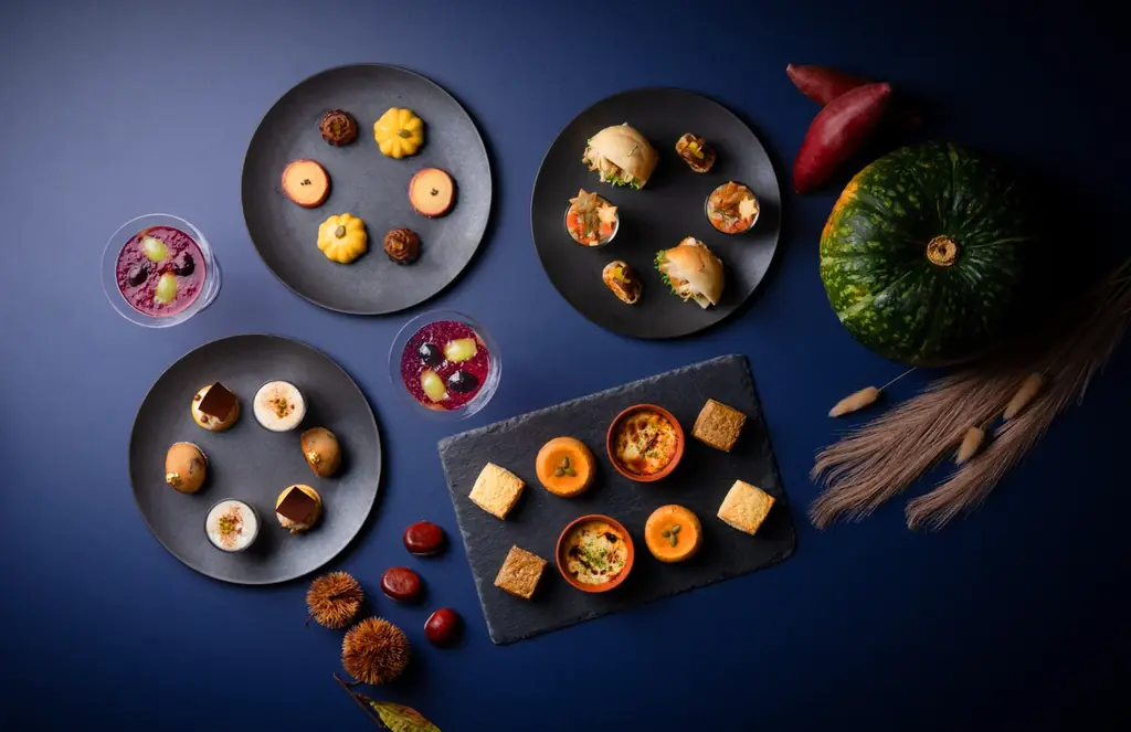 【グランドプリンスホテル新高輪】さつまいも×栗×かぼちゃが彩る秋の恵みを堪能「Autumn Harvest Afternoon Tea」開催 画像 2