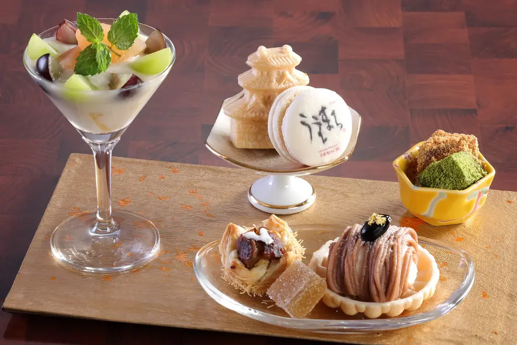 【シェラトン都ホテル大阪】月見と秋の味覚を愛でる和のアフタヌーンティー「Night 和sweets ～和のアフタヌーンティー～」秋バージョン販売 画像 3