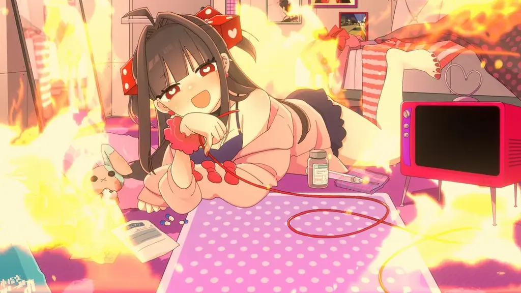 超メンヘラな女の子との血を賭けたデッキ構築ローグライトチンチロゲーム『メンヘラリウム』8/13(木)よりNintendo Switch™にて配信決定！ 画像 4