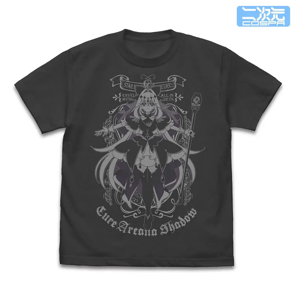 描き下ろしイラスト使用！『名探偵プリキュア！』より、「キュアアルカナ・シャドウ」Tシャツ、アクリルスタンドなどが登場！【株式会社コスパ】 画像 4