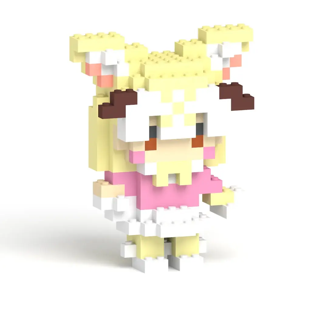 『けものフレンズ』とミタクルブロック コラボ第2弾。今回は、サーバル、アライグマ、フェネック、ミライが自分で組み立てて楽しむブロックフィギュアとして登場！ 画像 9