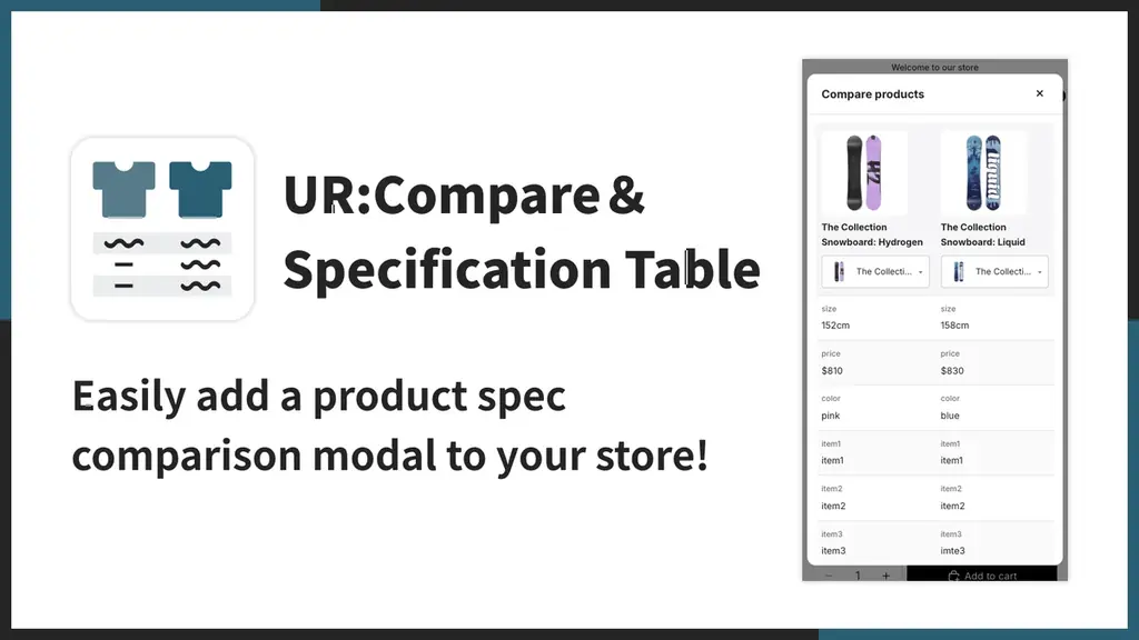 UR:Compare公開