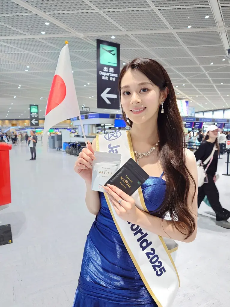 グローバル有機日本茶ブランド「NAGOMI」、『ミス・ワールド・ジャパン2026』公式スポンサーに就任。世界大会出場の川名祐衣さんを抹茶で応援。 画像 3