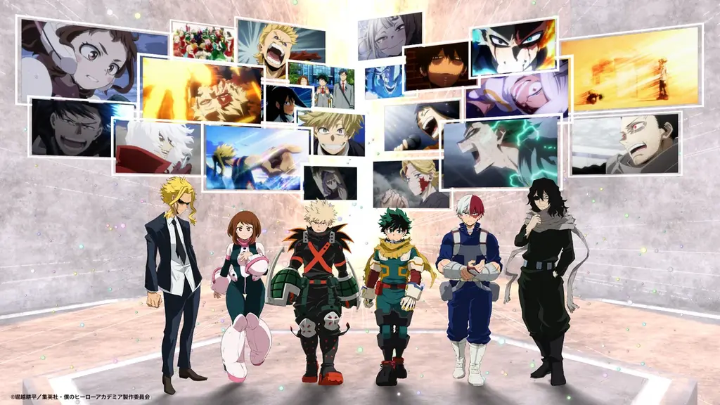 アニメ 『僕のヒーローアカデミア』10周年記念 体験型バーチャル展示イベント「ヒーローたちの足跡」開催決定！ 画像 2