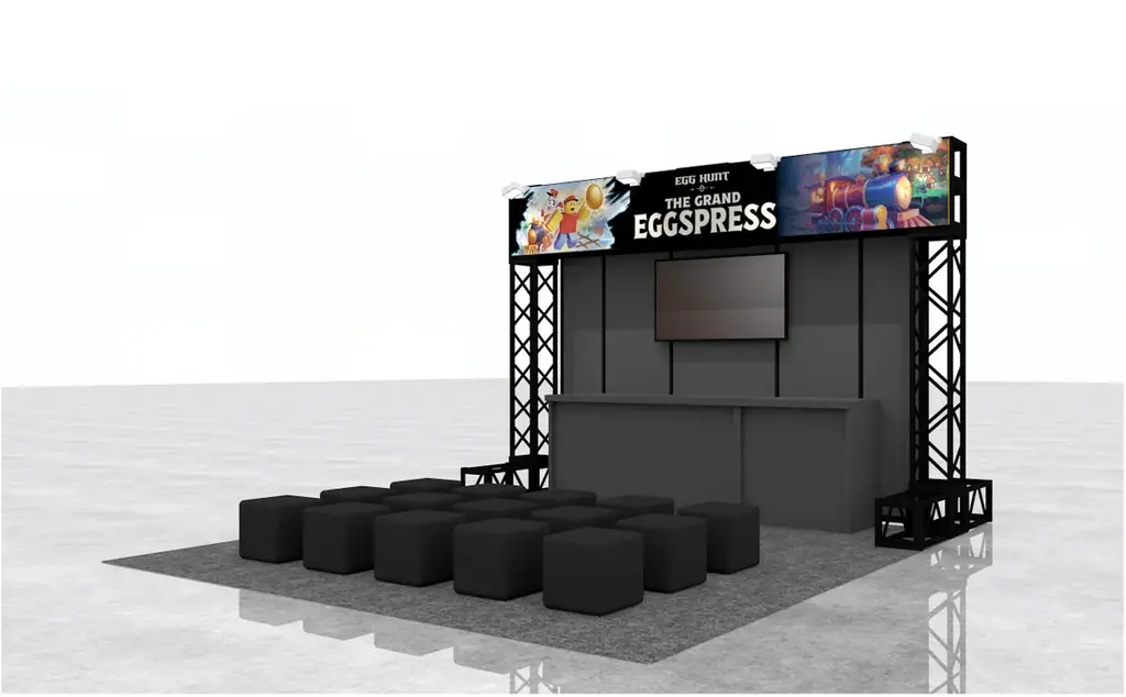 GeekOut、「STAGE:0 eSPORTS High-School Championship 2026」 パブリックビューイング会場に 『Egg Hunt 2026』ブースを出展 画像 2