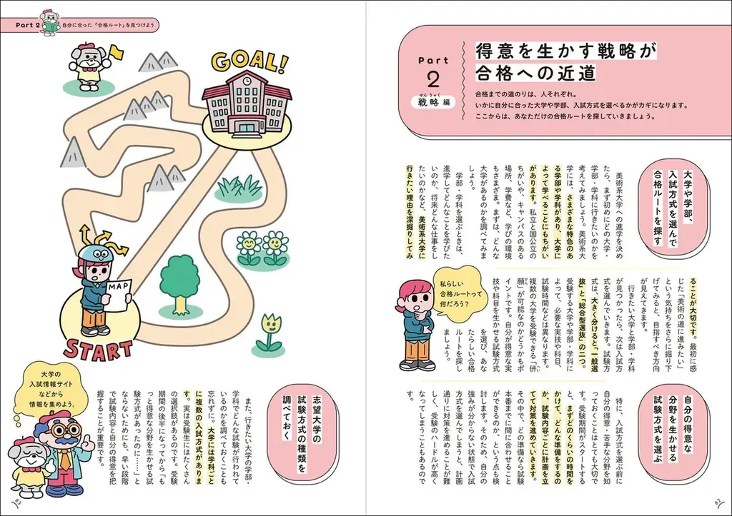 美大志望者必携！ 進路診断チャートから五美大比較まで一冊に凝縮した『なんとなく「美術系に行きたい」と思ったときに読む　美大入試完全ガイド』2026年8月10日（月）発売 画像 3