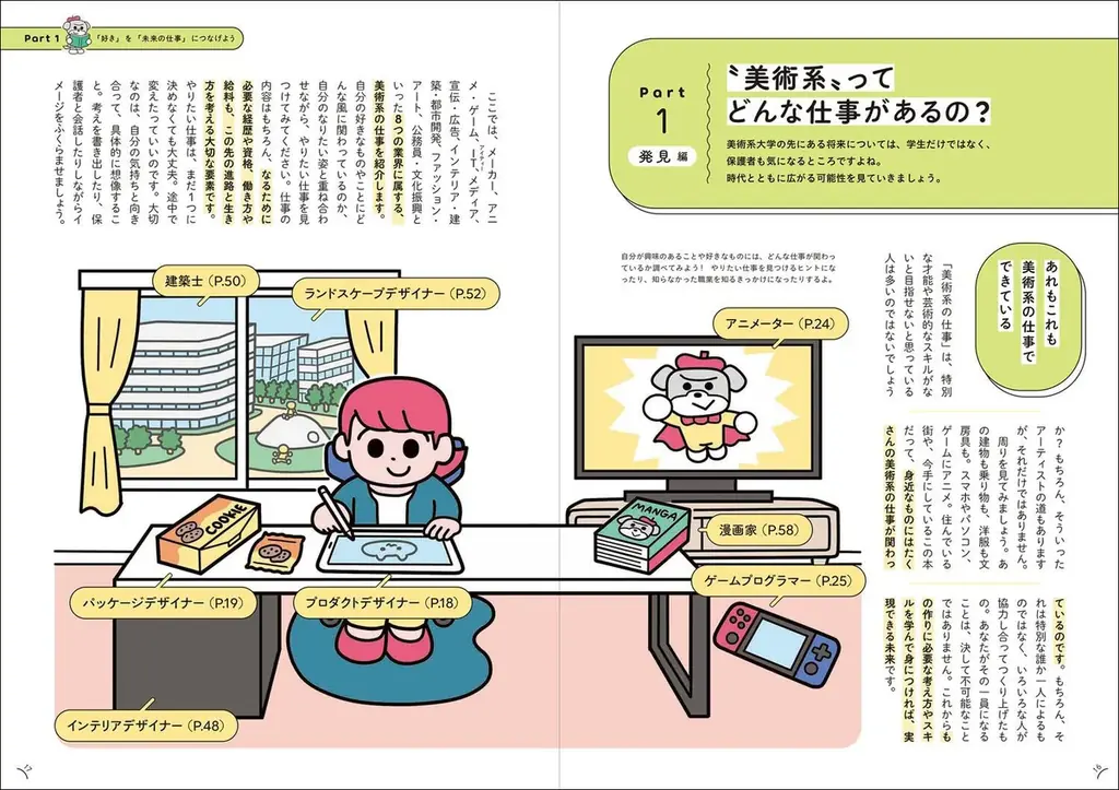 美大志望者必携！ 進路診断チャートから五美大比較まで一冊に凝縮した『なんとなく「美術系に行きたい」と思ったときに読む　美大入試完全ガイド』2026年8月10日（月）発売 画像 4