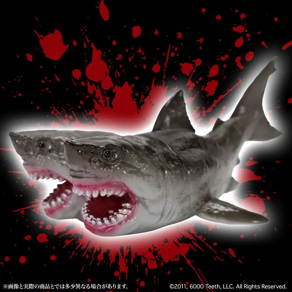 CCPJAPANの送るソフビシリーズ『MSS（ミドルサイズシリーズ）』に、映画作品『ダブルヘッド・ジョーズ』『トリプルヘッド・ジョーズ』から複数の頭部を持つサメが、ソフビフィギュアとして衝撃の登場！ 画像 7