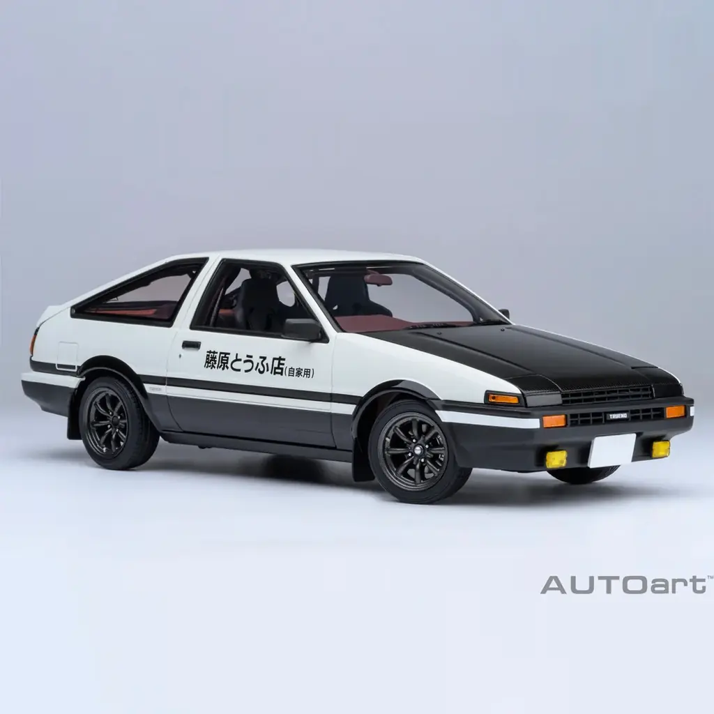 『頭文字D』のAE86（ハチロク）を精巧に再現！AUTOart製1/18スケールモデルを小田原のポップアップショップで展示・販売 画像 4