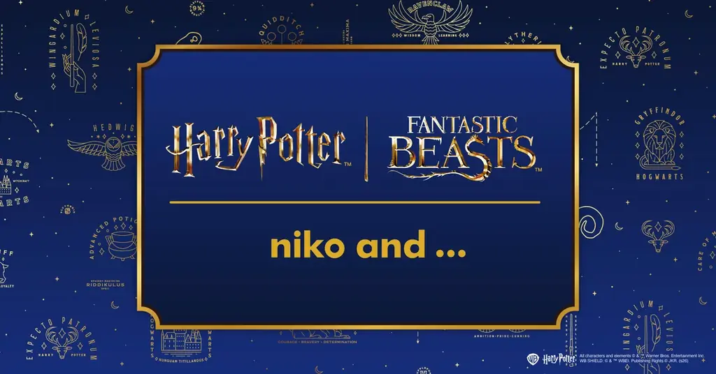 8/21発売　niko and ...×ハリー・ポッター第二弾コラボ