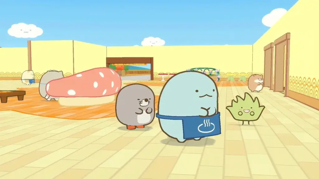 大人気キャラクター『すみっコぐらし™』のゲームシリーズ最新作！Nintendo Switch 2 ゲームソフト『すみっコぐらし ぽかぽか温泉にようこそ』2026年11月19日（木）に発売決定！ 画像 3