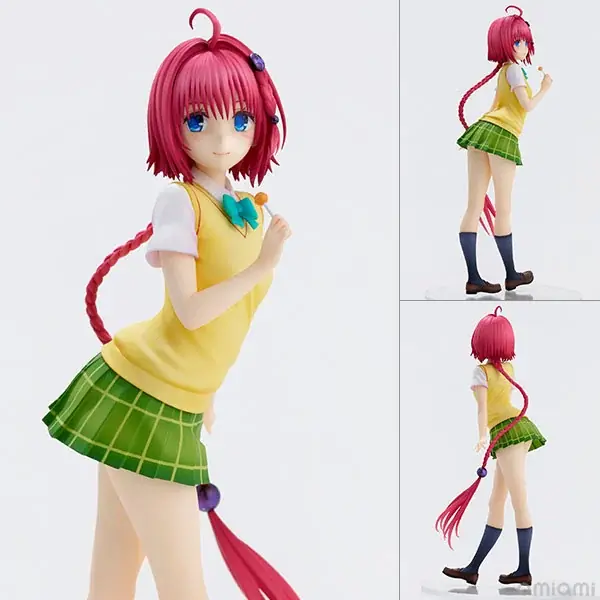 『ToLOVEる-とらぶる-ダークネス』より、「黒咲芽亜」が可愛い制服姿のフィギュアになって登場。あみあみにて予約受付中。 画像 2