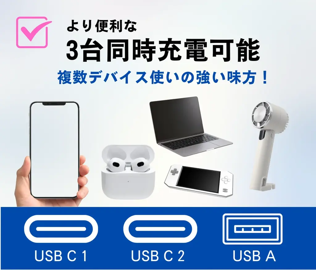 準固体電池を採用した10000mAhモバイルバッテリーが登場。PD45W・約190gの一台を「Makuake」にて先行販売 画像 10