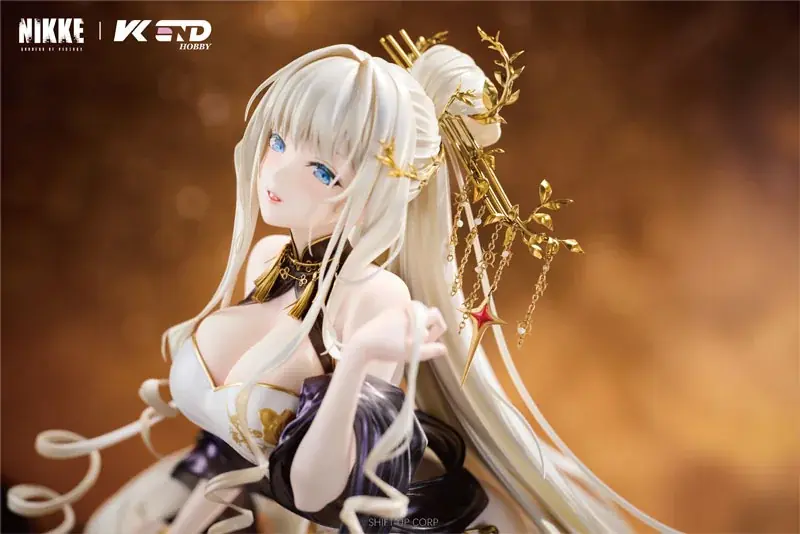 『勝利の女神：NIKKE』より、「クラウン：グローリアスフラワー」のフィギュアが登場。あみあみにて予約受付中。 画像 15
