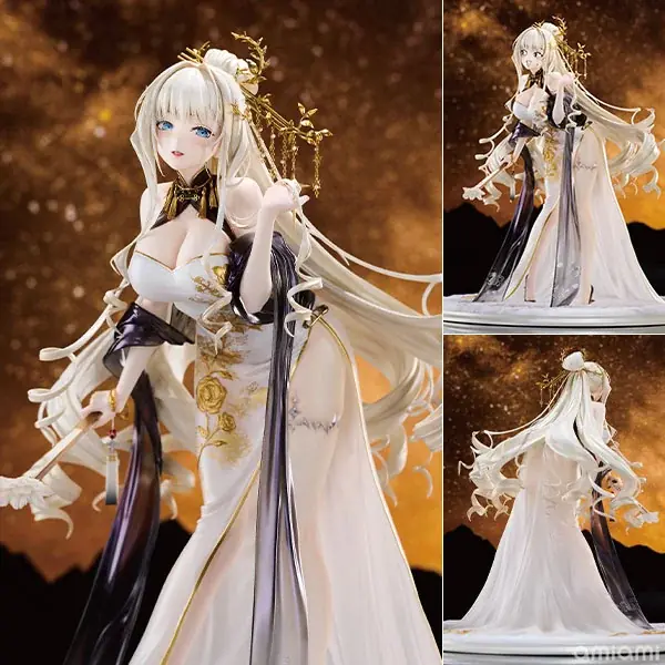 『勝利の女神：NIKKE』より、「クラウン：グローリアスフラワー」のフィギュアが登場。あみあみにて予約受付中。 画像 2