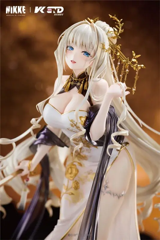 『勝利の女神：NIKKE』より、「クラウン：グローリアスフラワー」のフィギュアが登場。あみあみにて予約受付中。 画像 20