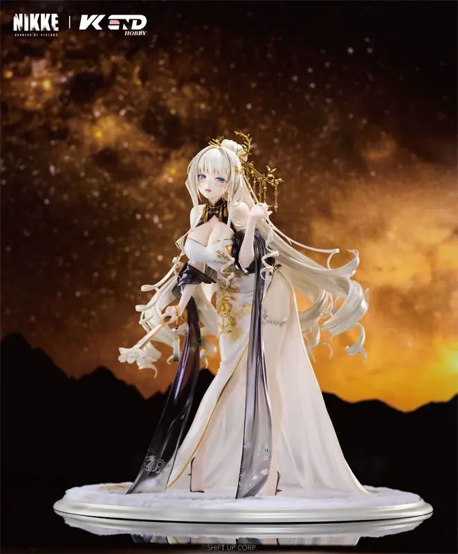 『勝利の女神：NIKKE』より、「クラウン：グローリアスフラワー」のフィギュアが登場。あみあみにて予約受付中。 画像 4
